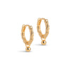 ENAMEL Copenhagen Øredobber, Belle Earrings Gold Plated