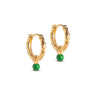 ENAMEL Copenhagen Øredobber, Belle Earrings Grass Green