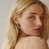 ENAMEL Copenhagen Øredobber, Daystar Globe Earrings Opal