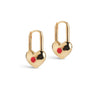 ENAMEL Copenhagen Øredobber, Heart Keeper Earrings Red
