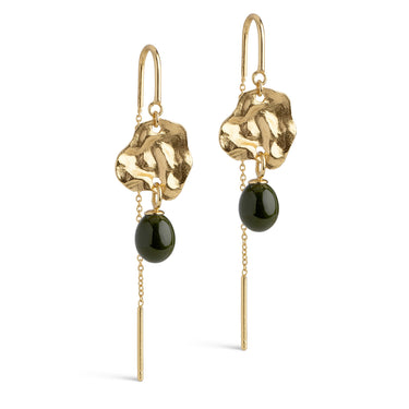 ENAMEL Copenhagen Øredobber, Kai Earrings Khaki