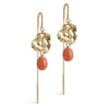 ENAMEL Copenhagen Øredobber, Kai Earrings Light Coral