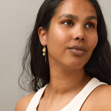 ENAMEL Copenhagen Øredobber, Kai Earrings Sage