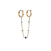 ENAMEL Copenhagen Øredobber, Lola Chain One Piece Earrings Earthtone