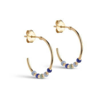 ENAMEL Copenhagen Øredobber, Lola Large Earrings Earthtone