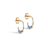 ENAMEL Copenhagen Øredobber, Lola Small Earrings Cornflower