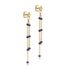 ENAMEL Copenhagen Øredobber, Lola Star Earrings Navy Blue