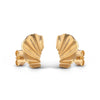 ENAMEL Copenhagen Øredobber, Mini Wave Earrings Gold Plated