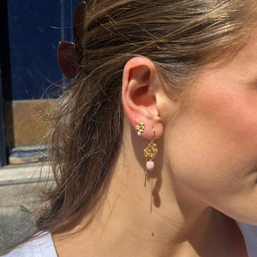 ENAMEL Copenhagen Øredobber, Mio Earrings Powder Pink