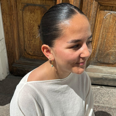 ENAMEL Copenhagen Øredobber, Mio Earrings Sage