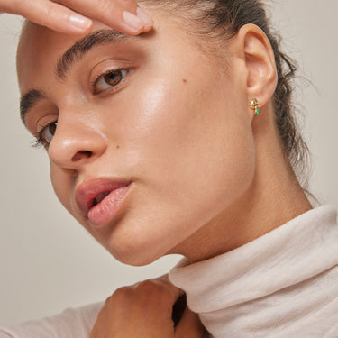 ENAMEL Copenhagen Øredobber, Mio Earrings Grass Green