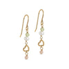ENAMEL Copenhagen Øredobber, Organic Heart Earrings Meadow