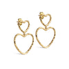 ENAMEL Copenhagen Øredobber, Organic Lovelink Earrings Gold Plated