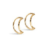 ENAMEL Copenhagen Øredobber, Organic Moon Medium Earrings Gold Plated