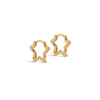 ENAMEL Copenhagen Øredobber, Organic Star Small Earrings Gold Plated