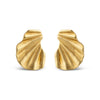 ENAMEL Copenhagen Øredobber, Wave Earrings Gold Plated