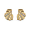 ENAMEL Copenhagen Øredobber, Wave CZ Earrings Clear CZ