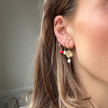 ENAMEL Copenhagen Øreringer, Eleanor Pearl Earrings Pearl