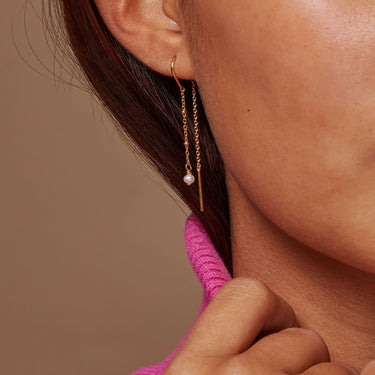 ENAMEL Copenhagen Øreringer, Lilja Earrings Solid 925S/GP