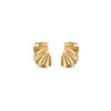ENAMEL Copenhagen  Øreringer, Mini Wave Earrings 925S/GP/M