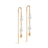 ENAMEL Copenhagen Øreringer, Sofia Earrings White and Pearls