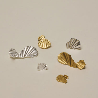 ENAMEL Copenhagen Øreringer, Wave Earrings 925S/M