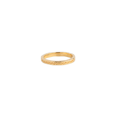 ENAMEL Copenhagen Ring, Dad Rings Gold Plated