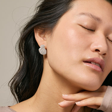 ENAMEL Copenhagen Øreringer, Wave Earrings 925S/M