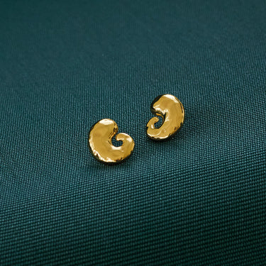 ENAMEL Copenhagen Studs, Carya Earrings 925S/GP