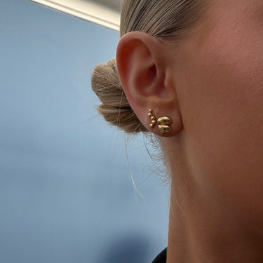ENAMEL Copenhagen Studs, Melia Earrings 925S/GP