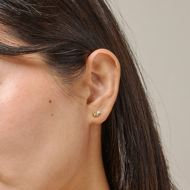 ENAMEL Copenhagen Studs, Nara Earrings Mint