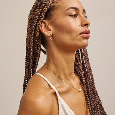 ENAMEL Copenhagen Studs, Nara Earrings Mint