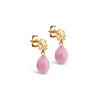 ENAMEL Copenhagen Studs, Poe Earrings Pink