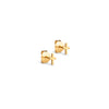 ENAMEL Copenhagen Studs, Protective Cross Earrings 925S/GP