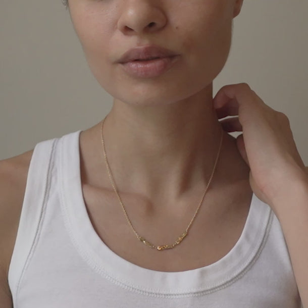ENAMEL Copenhagen Halskjede, Tula Necklaces 925S/GP