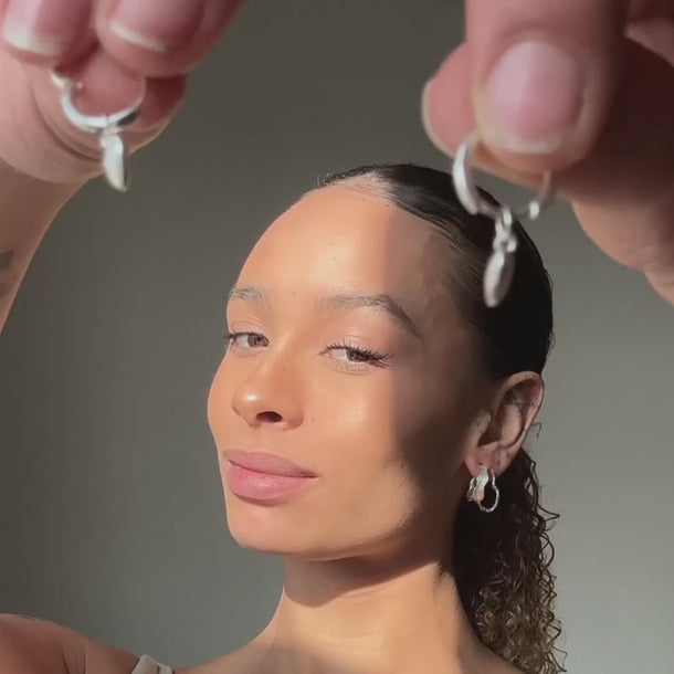 ENAMEL Copenhagen  Hoops, Amore Earrings 925S