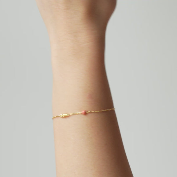 ENAMEL Copenhagen Bracelet, Nara Bracelets Light Coral