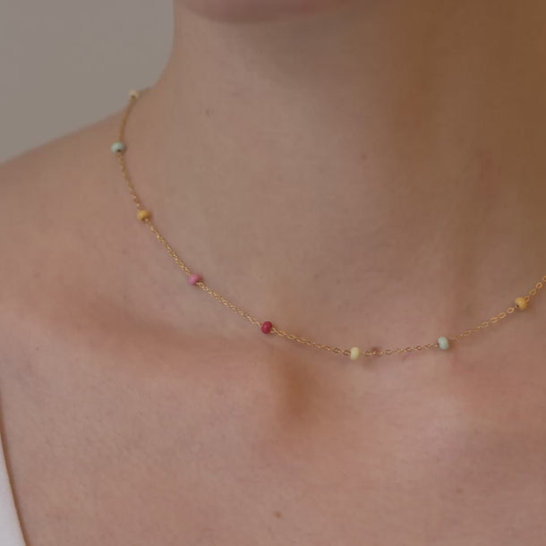 ENAMEL Copenhagen Halskjede, Lola Bold Necklaces Rainbow
