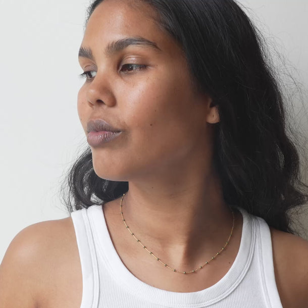ENAMEL Copenhagen Halskjede, Lola Necklaces Khaki