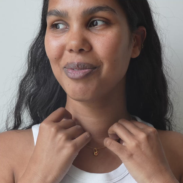 ENAMEL Copenhagen Halskjede, Heart Keeper Necklaces Red