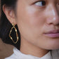 ENAMEL Copenhagen  Øreringer, Aloma Large Earrings 925S/GP/M