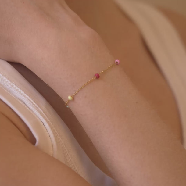 ENAMEL Copenhagen Armbånd, Lola Bold Bracelets Rainbow