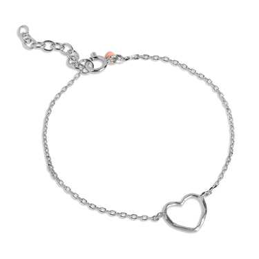 ENAMEL Copenhagen Armbånd, Organic Heart Bracelets 925S/M