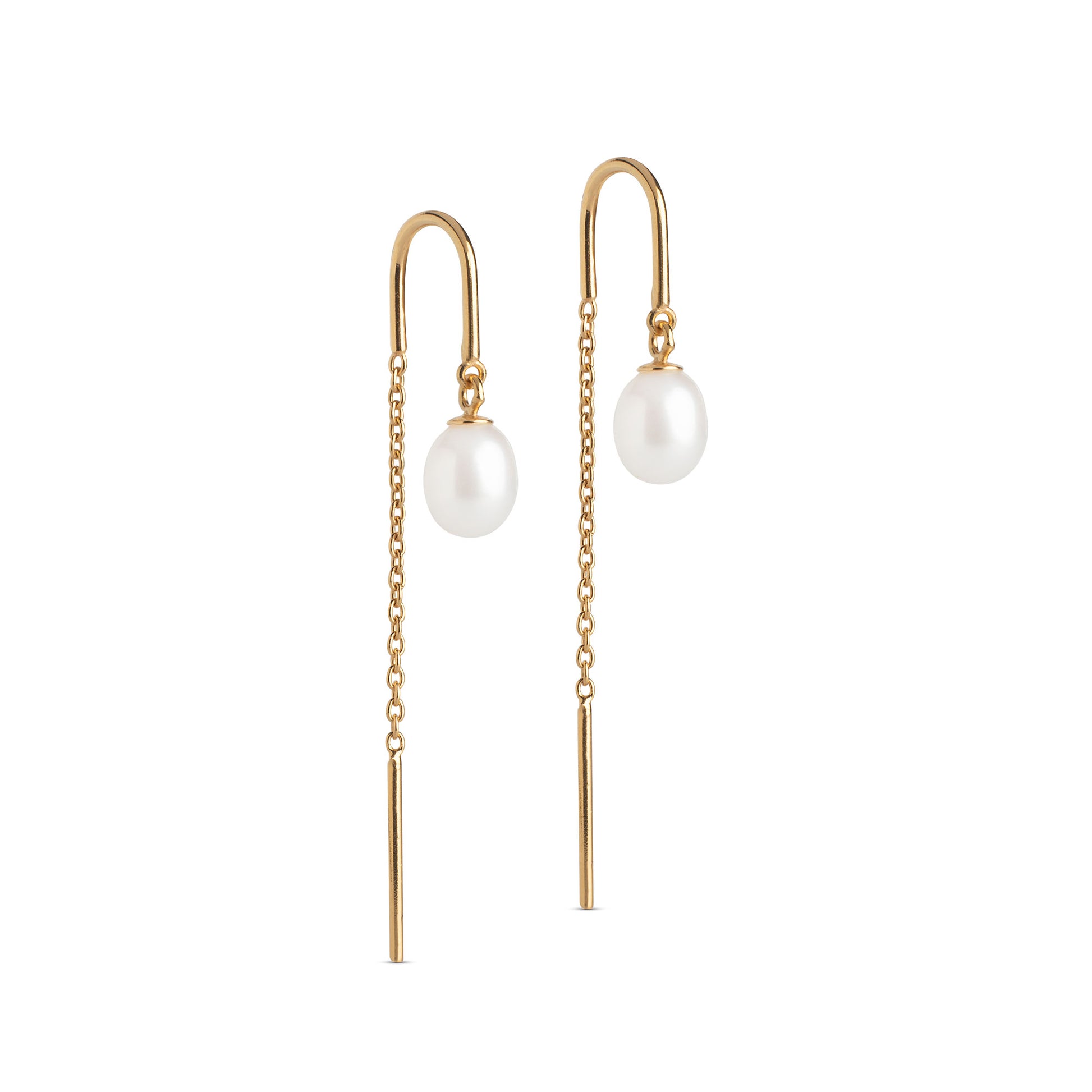 ENAMEL Copenhagen Øreringer, Eleanor Pearl Earrings Pearl