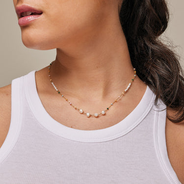 ENAMEL Copenhagen Halskjede, Lola Perla Necklaces Dreamy/Pearl