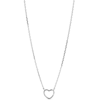 ENAMEL Copenhagen Halskjede, Organic Heart Necklaces 925S/M