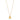 ENAMEL Copenhagen Halskjede, Organic clover Necklaces 925S/GP/M